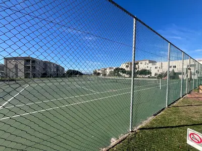 a tennis net on a tennis court at #FiftySeven in Hermanus