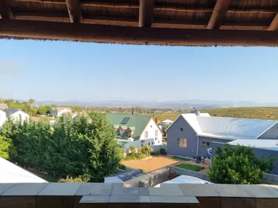a view from the roof of a house at 19th Hole Golf Villa Guesthouse in Worcester