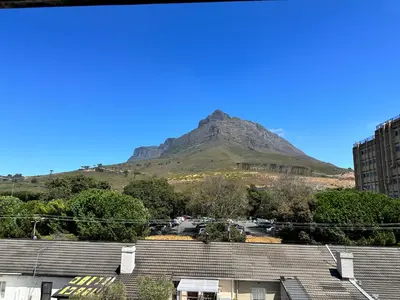 a view of the table mountain in cape town at The Westwood Deluxe Studio in Cape Town