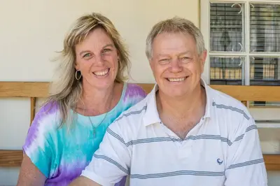 a man and a woman posing for a picture at Cape Explore in Cape Town