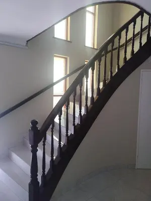 a staircase in a house with a stair case at 160 On Townsend Guesthouse in Cape Town
