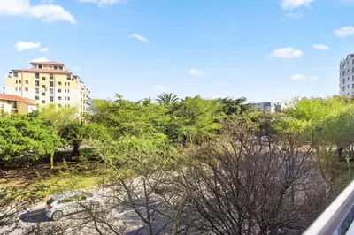 a view from the balcony of a building at Mayfair 246 by Host Agents in Cape Town