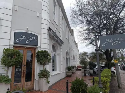 a building with a us vet sign in front of it at #Spacious Cozy Stay- Free parking in Stellenbosch