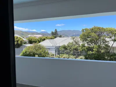 a view from the window of a building at The Cliff Villa Boutique Guesthouse in Hermanus