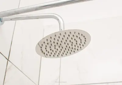 a shower head in a bathroom at Comfort on Wrench in Cape Town