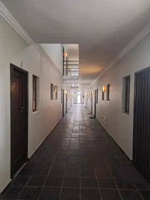 an empty hallway in an office building at Studio in Central Stellenbosch in Stellenbosch
