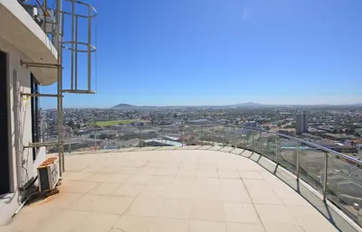 a view from the balcony of a building at Aquarius 2 Bedroom Luxury Apartment in Cape Town