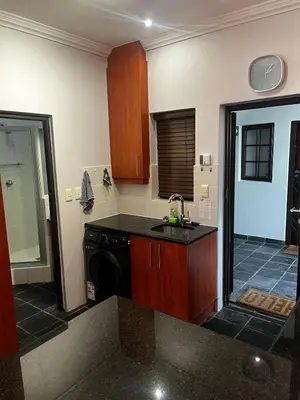 a kitchen with a sink and a dishwasher at Live Like a Local in Stellies - By ARPA Hospitalities in Stellenbosch