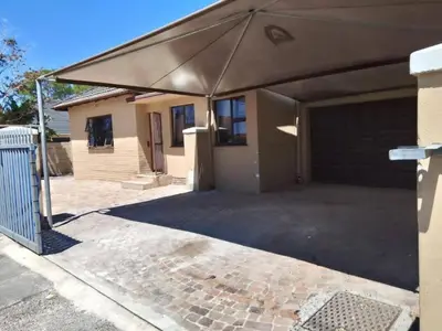 a garage with awning over a house at Guest Lodge on 12 Duminy in Bellville