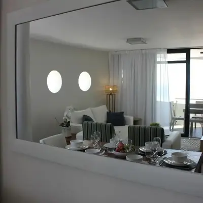 Luxurious 3-bedroom Bloubergstrand Cape Town beachfront apartment with stunning sea and beach view