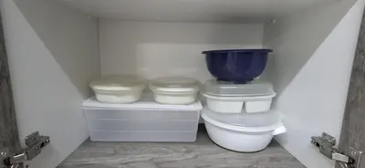a bathroom with two toilets and a blue bowl on top at Cozy Quarters Self-Catering Accommodation in Bellville