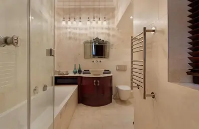 a bathroom with a sink and a toilet and a shower at MolenVliet Estate - Boutique Bed & Breakfast in Stellenbosch