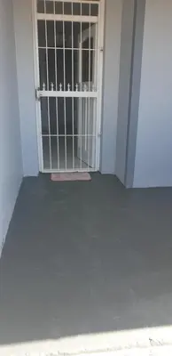 an open door with a gate in a room at PEACE LODGE in Cape Town