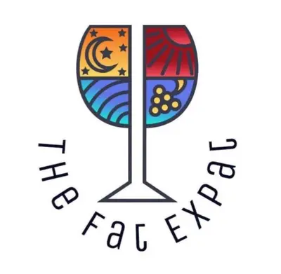 a drawing of a glass of wine with the words la fever at The Lazy Expat - Paarl - Self Catering Apartment in Paarl